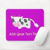 Kute en Schattige koe Muismat (Met muis)