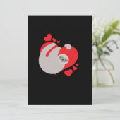 Kute en Schattige Valentijnsdag Kaart (Staand voorkant)