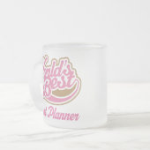 Kute Event Planner Matglas Koffiemok (Voorkant links)