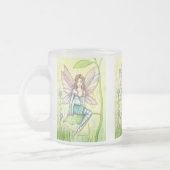 Kute Fairy Fantasy Art Matglas Koffiemok (Links)