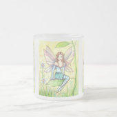 Kute Fairy Fantasy Art Matglas Koffiemok (Center)