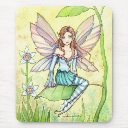 Kute Fairy Fantasy Art Muismat (Voorkant)