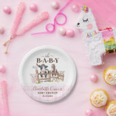 Kute farm Animals Barnyard Baby shower Papieren Bordje (Feest)