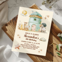 Kute farm animals Birthday Party Barnyard Bash