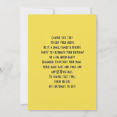 Kute farm Animals die de geboorthday Party als Kid Kaart (Achterkant)