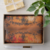 Kute fee met kleine draak tissuepapier (Geschenk)