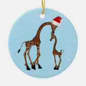 Kute Festive Mam & Baby Ornament (Voorkant)