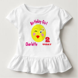 Kute First Birthday Speciaal gepersonaliseerd Kinder Shirts