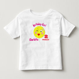 Kute First Birthday Speciaal gepersonaliseerd Kinder Shirts