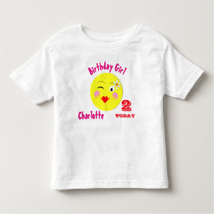 Kute First Birthday Speciaal gepersonaliseerd Kinder Shirts