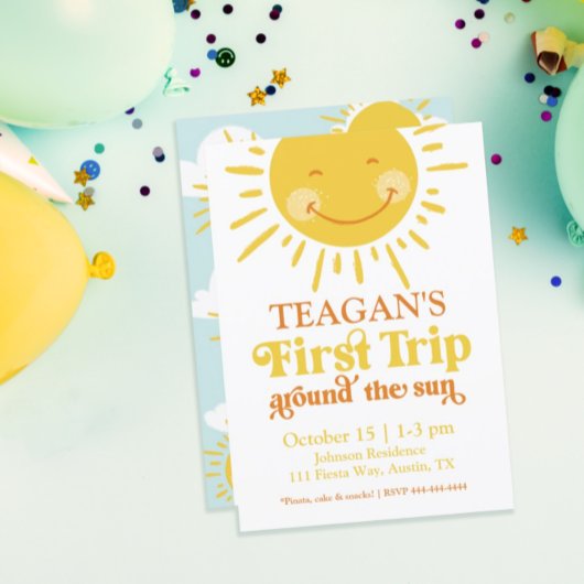 Kute first reis om de eerste zondag kaart