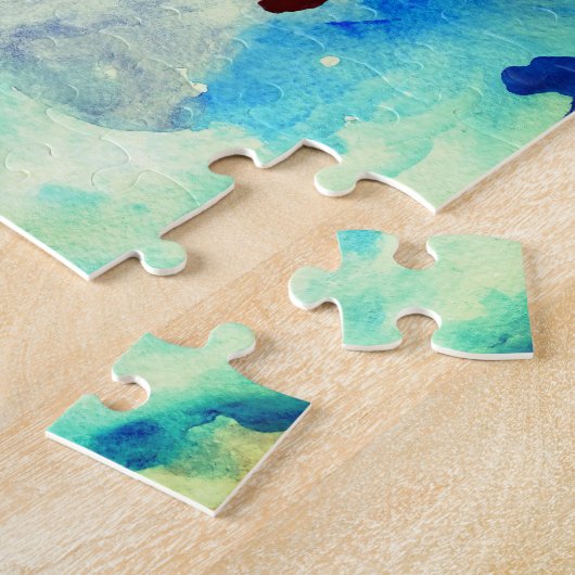 Kute Fishes & Heart Legpuzzel (Zijkant)