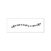 Kute Flower Stem Art Stamp Rubberstempel (Afrduk)