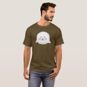Kute fluffy baby-zegel t-shirt (Voorkant volledig)