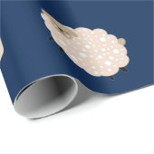 Kute fluffy Sheep met hart Kinder Cadeaupapier (Rol Hoek)