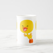 Kute Flying Cartoon Ducking Bone China Mok (Voorkant)