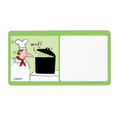 Kute Food Storage Label (Voorkant)