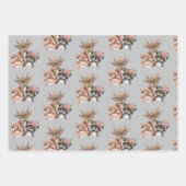 Kute Forest Animals Inpakpapier Vel (Voorkant 3)