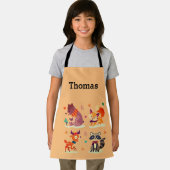 Kute Forest Animals Schort (Insitu)