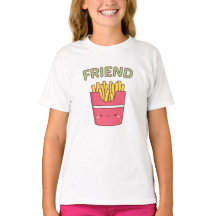 Kute Friend Fries op maat van beste vriend