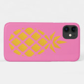 Kute fruitig Oranje en roze ananas Case-Mate iPhone Case (Achterkant (horizontaal))