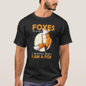 Kute Furry Foxes Retro Animal Zoo Classic Passion T-shirt (Voorkant)