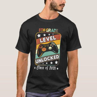 Kute gamer 8e klasse van 2026 eerste dag van SC T-shirt