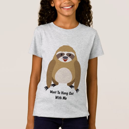 Kute geanimeerde sleuf t-shirt (Voorkant)