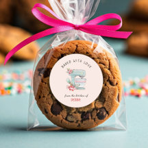 Kute gebakken met liefdesbakkers