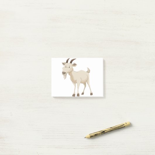 Kute geit post-it® notes (Op bureau)