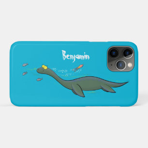 Kute, gelukkig zee monsterplesiosaur cartoon Case-Mate iPhone case