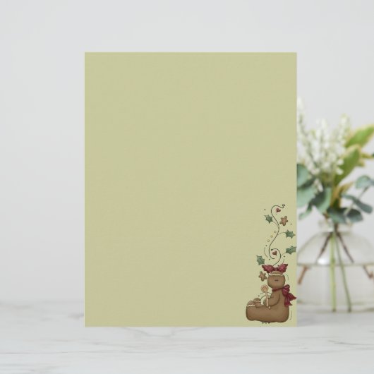 Kute Gingerbrood Recipe Page (Staand voorkant)