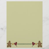 Kute Gingerbrood Recipe Page (Voorkant)