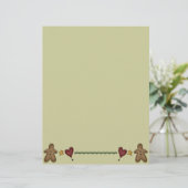 Kute Gingerbrood Recipe Page (Staand voorkant)