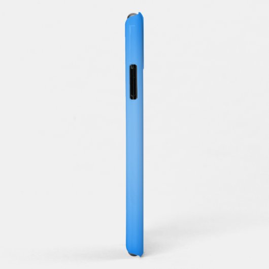 Kute Giraffe - babyblauw Case-Mate iPhone Case (Achterkant/rechts)