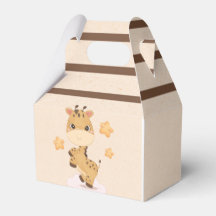 Kute Giraffe Cartoon sterren Baby shower