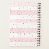 Kute Giraffe met bril Wiskunde leraarsplanner Planner (Achterkant)
