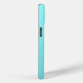 Kute  Giraffe met een vlinder op Aqua Case-Mate iPhone Case (Achterkant / Rechts)