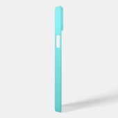 Kute  Giraffe met een vlinder op Aqua Case-Mate iPhone Case (Achterkant / Rechts)