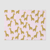 Kute Giraffe-weefselpapier Tissuepapier (Voorkant)