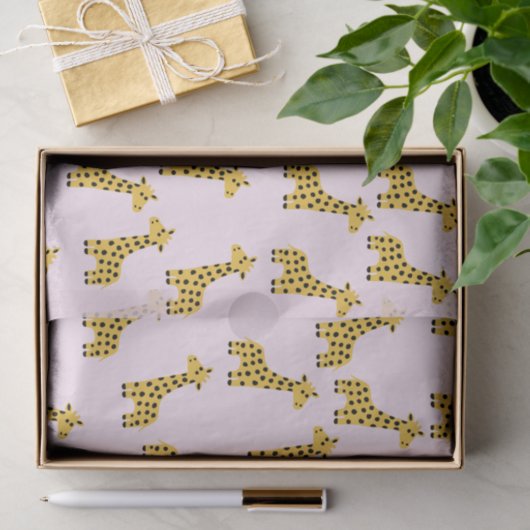 Kute Giraffe-weefselpapier Tissuepapier (Geschenk)