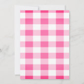 Kute Girl in het Baby shower Heart Tree Kaart (Achterkant)