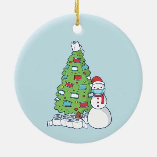 Kute Girly bedankt dat je in mijn steunbubbels ben Keramisch Ornament (Achterkant)