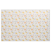 Kute Girly Waterverf Flower Floral Pattern Throw Stof (Fat Quarter)