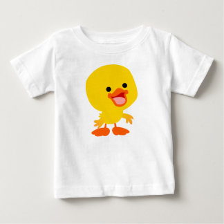 Kute glimlach Cartoon Ducking Baby T-Shirt