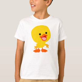 Kute glimlach Cartoon Ducking Children T-Shirt