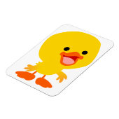 Kute glimlach-Cartoon Flexibel magneet (Linkerzijde)