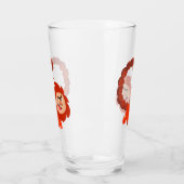 Kute glimlach Cartoon Manticore Tumbler Glass (Links)