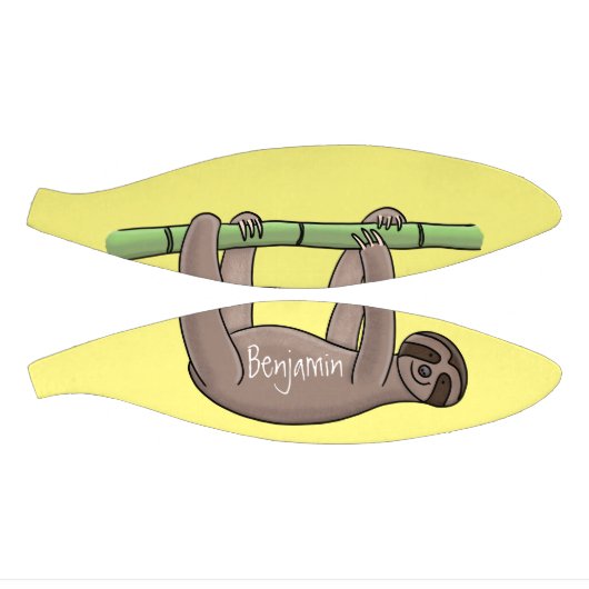 Kute glimlach op bamboe cartoon afbeelding basketbal (Panelen)