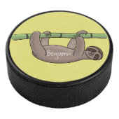 Kute glimlach op bamboe cartoon afbeelding hockey puck (3/4)